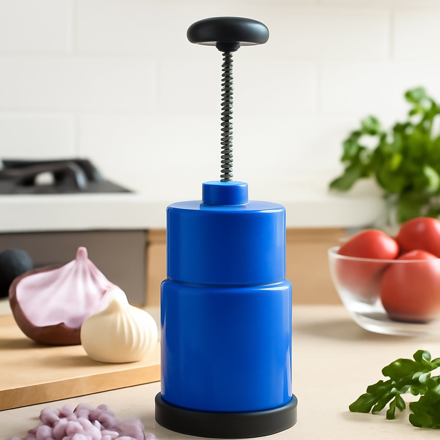 Onion Vegetable Hand Press Cutting Chopper (1 Pc / Mix Color) Onion Vegetable Hand Press Cutting Chopper (1 Pc / Mix Color)